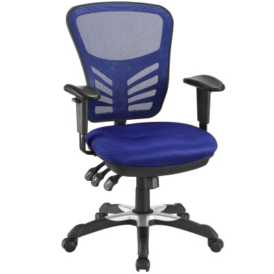 EEI-757-BLU Articulate Mesh Office Chair Blue