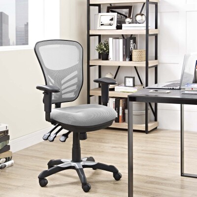 EEI-757-GRY Articulate Mesh Office Chair Gray