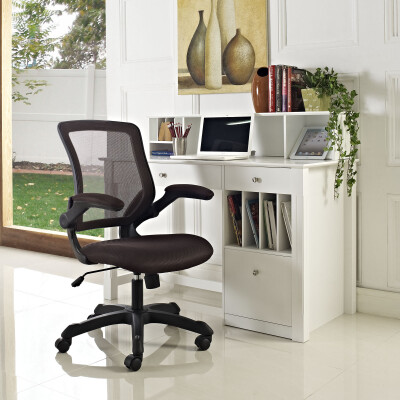 EEI-825-BRN Veer Mesh Office Chair Brown