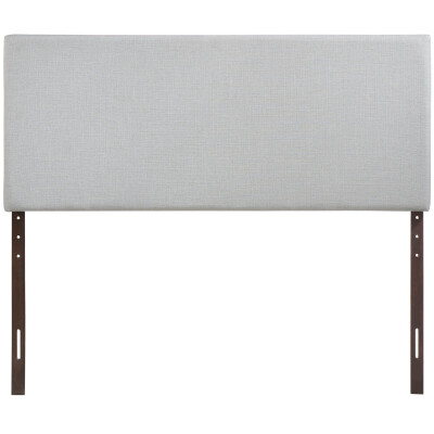 MOD-5211-GRY Region Queen Upholstered Fabric Headboard