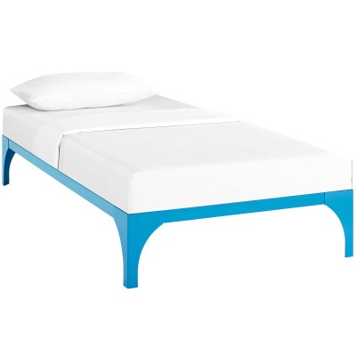 MOD-5430-LBU Ollie Twin Bed Frame Light Blue