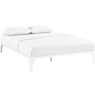 MOD-5432-WHI Ollie Queen Bed Frame White