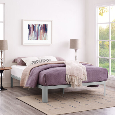 MOD-5469-GRY Corinne Queen Bed Frame Gray