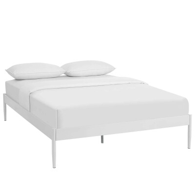 MOD-5474-WHI Elsie Queen Bed Frame White