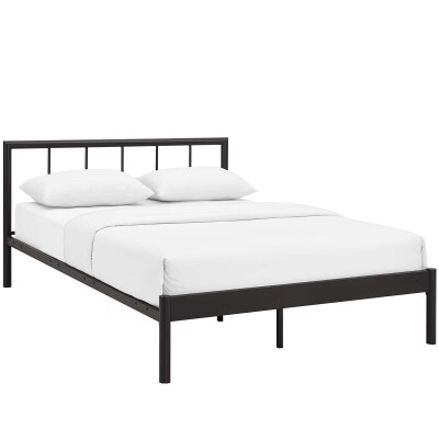 MOD-5544-BRN-SET Gwen Full Bed Frame Brown