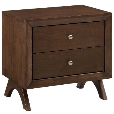 MOD-6057-WAL Providence Nightstand or End Table Walnut