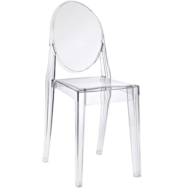 Casper Dining Side Chair Clear by Modway