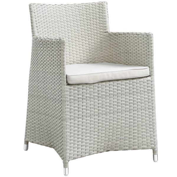 Junction Dining Outdoor Patio Armchair White