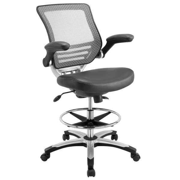 EEI-211-GRY Edge Drafting Chair Gray