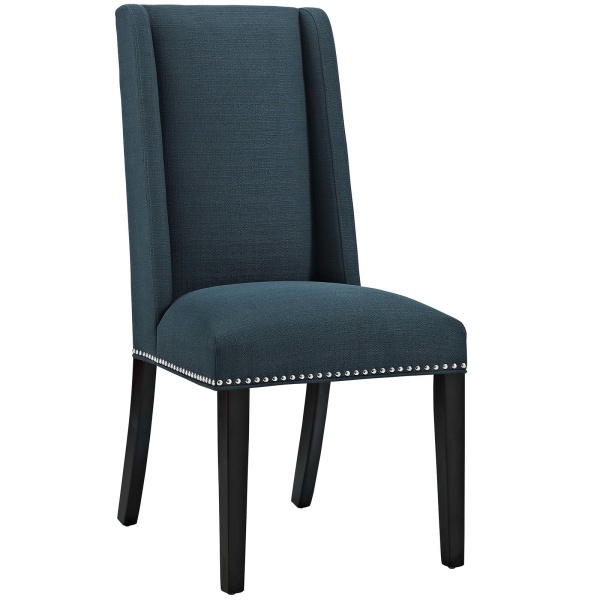 Baron Fabric Dining Chair Azure