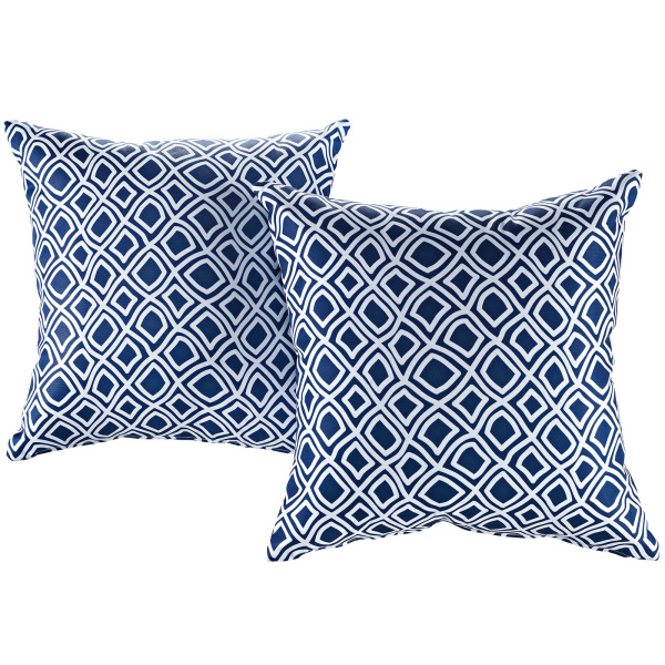 Modway Two Piece Outdoor Patio Pillow Set