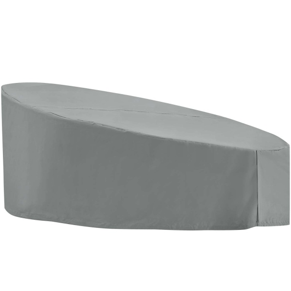 EEI-3133-GRY Immerse Taiji / Convene / Sojourn / Summon Daybed Outdoor Patio Furniture Cover Gray