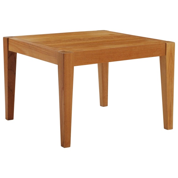 Northlake Outdoor Patio Premium Grade A Teak Wood Side Table Natural