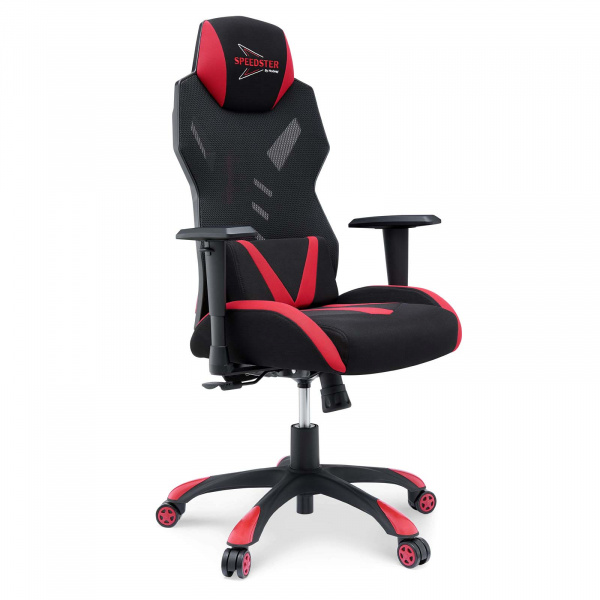 EEI-3901-BLK-RED Speedster Mesh Gaming Computer Chair