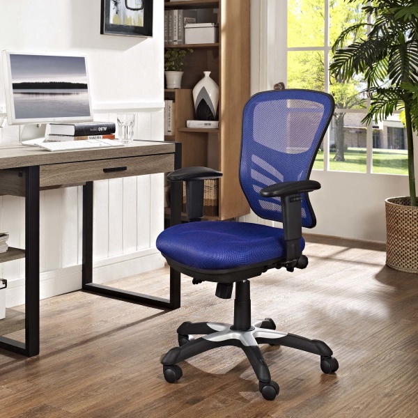 Articulate Mesh Office Chair Blue
