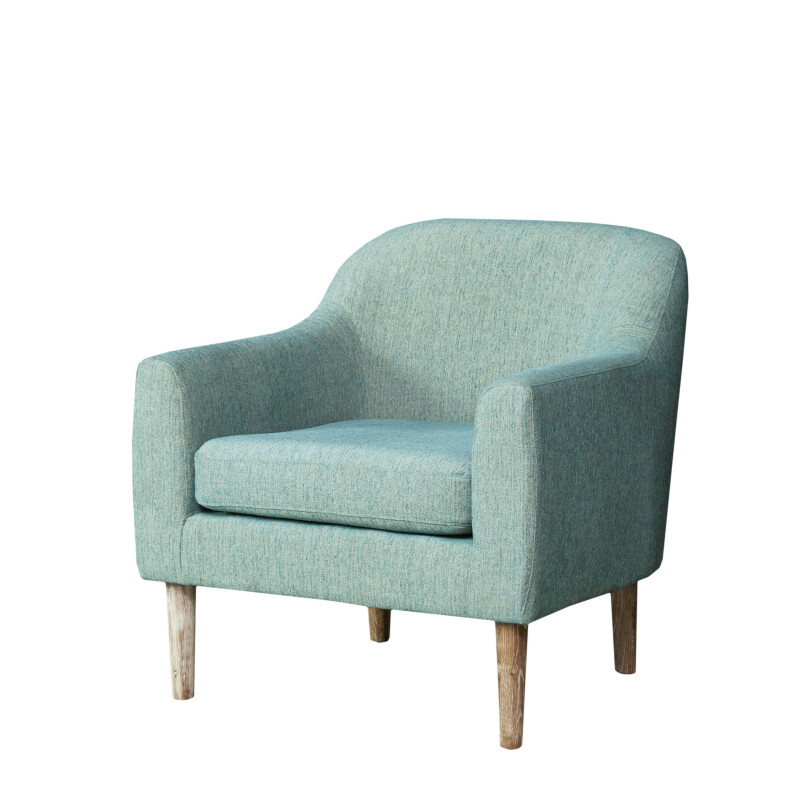 295153 Winston Blue and Green Retro Chair