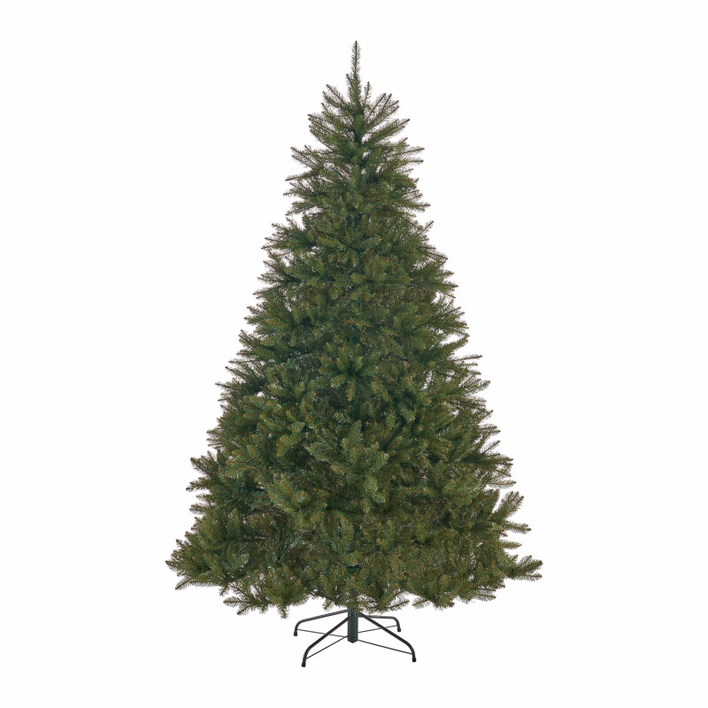 307320 9-foot Fraser Fir Unlit Hinged Artificial Christmas Tree