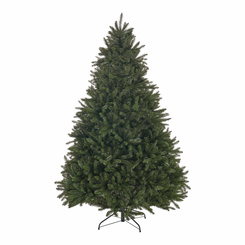 307347 7.5-foot Norway Spruce Unlit Hinged Artificial Christmas Tree