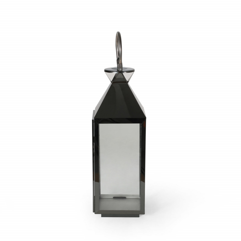 310278 Kestrel 22 Modern Stainless Steel Lantern Black 5