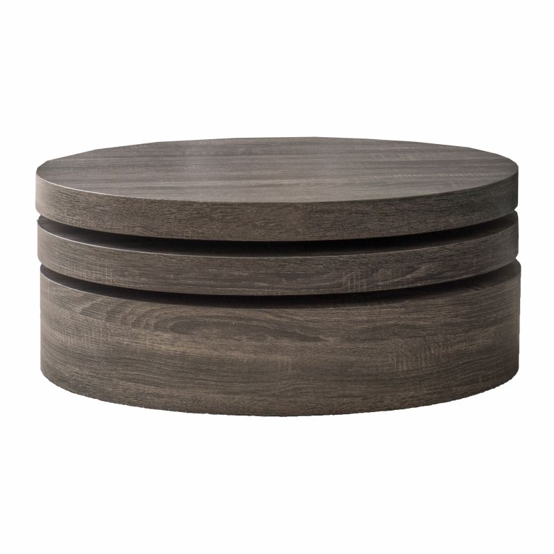 295919 Small Oval Mod Rotatable Coffee Table