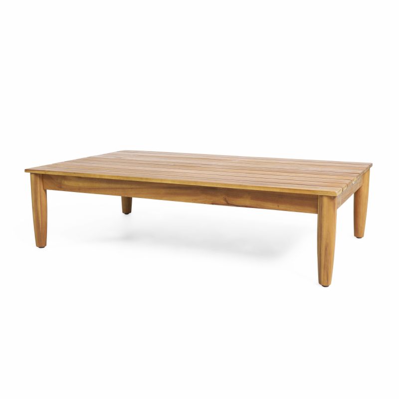 313580 Magnolia Outdoor Acacia Wood Coffee Table, Teak