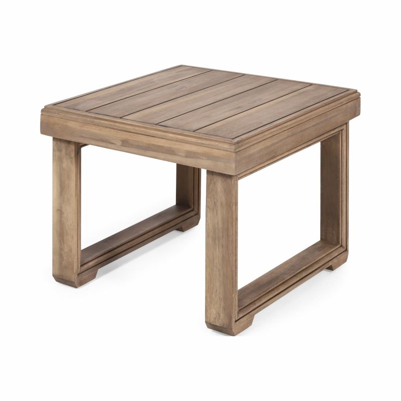 312932 Westchester Outdoor Acacia Wood Side Table, Brown