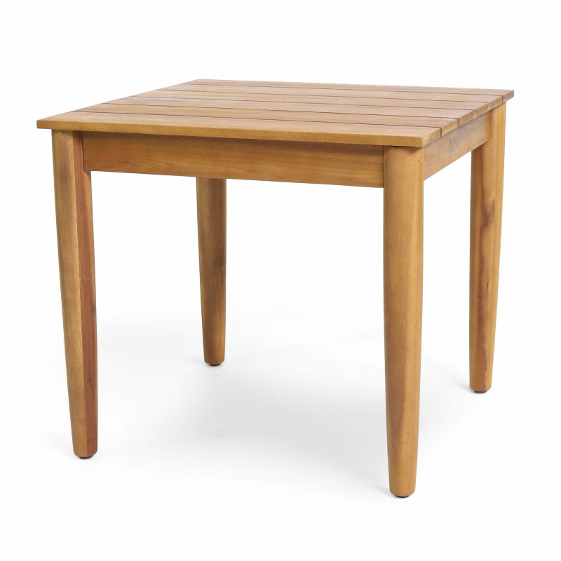 313579 Magnolia Outdoor Acacia Wood Side Table, Teak