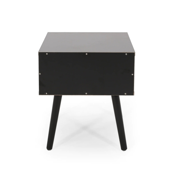 Noble House 311432 Penway Contemporary End Table Black And White 04
