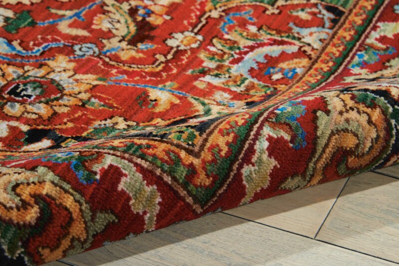Tml15 Red Nourison Timeless Area Rug 7