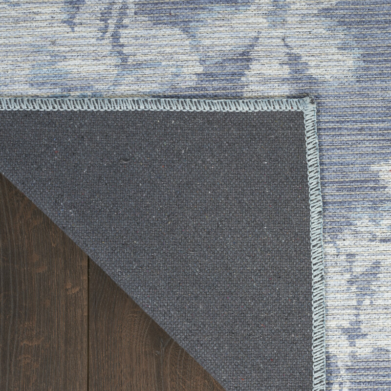 Waw02 Grey Waverly Washable Collection Area Rug 3