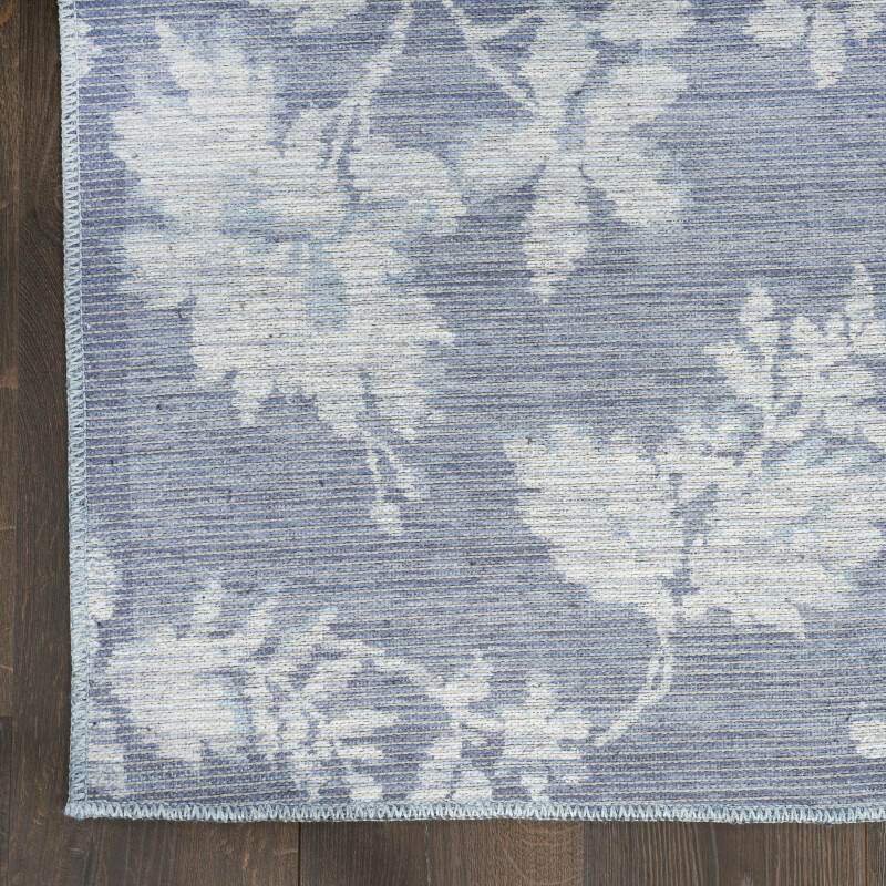 Waw02 Grey Waverly Washable Collection Area Rug 4