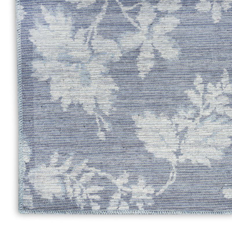 Waw02 Grey Waverly Washable Collection Area Rug 5