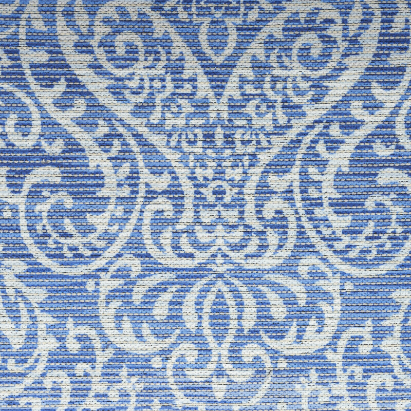 Waw03 Blue Waverly Washable Collection Area Rug 6