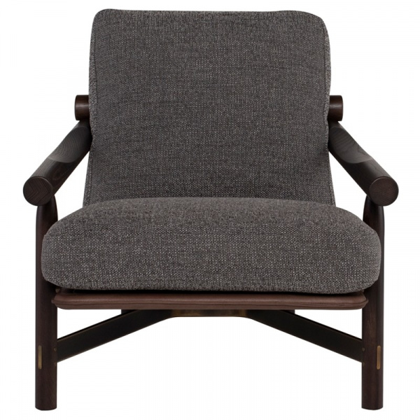 HGDA839 Stilt Upholstered Occasional Chair in Smoked Fabric