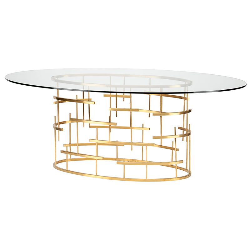 HGSX220 Oval Tiffany Dining Table