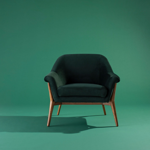 Nuevo Hgsc179 Charlize Occasional Chair Emerald Green 1