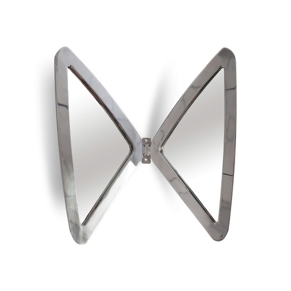 CH72533 Butterfly Mirror Stainless Steel