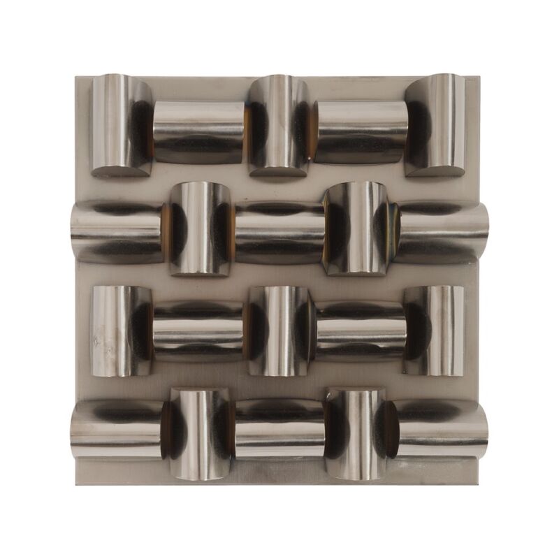 CH72544 Arete Wall Tile, Plated Black Nickel Finish