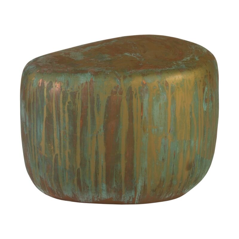 CH77705 Wedge End Table, Lichen Finish