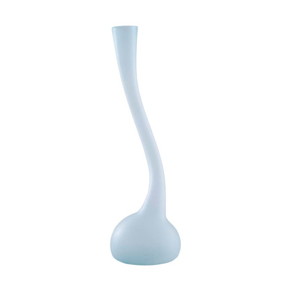 ID74396 Frosted Corkscrew Vase, MD