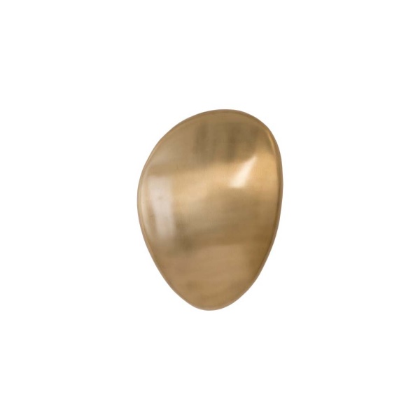 IN97492 River Stone  Wall Tile, Brass Finish, SM