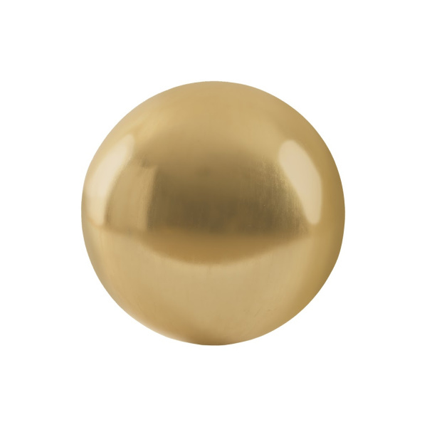 PH62303 Floor Ball, Medium, Gold Leaf