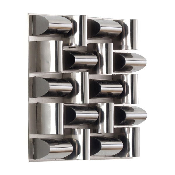 CH65060 Arete Wall Tile, Stainless Steel