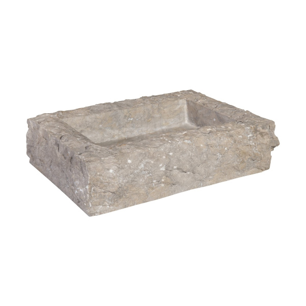 ID105434 Marble Planter, Gray, Small