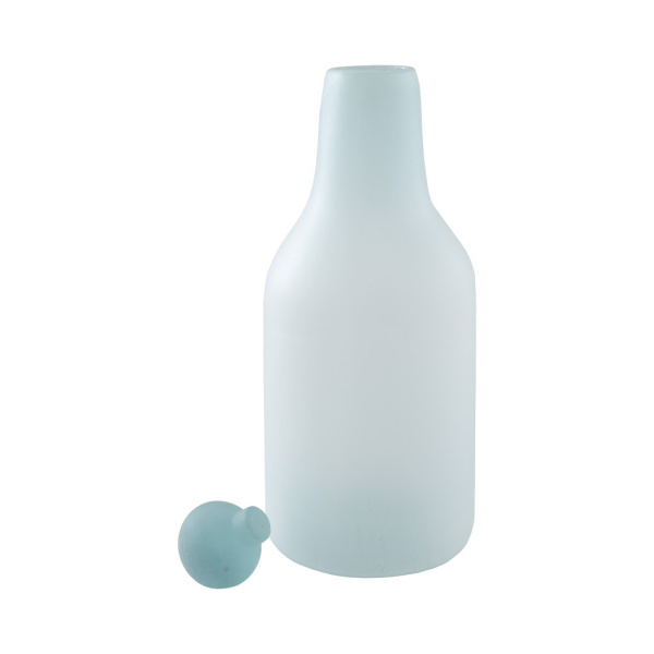 ID66323 Frosted Glass Bottle, Large