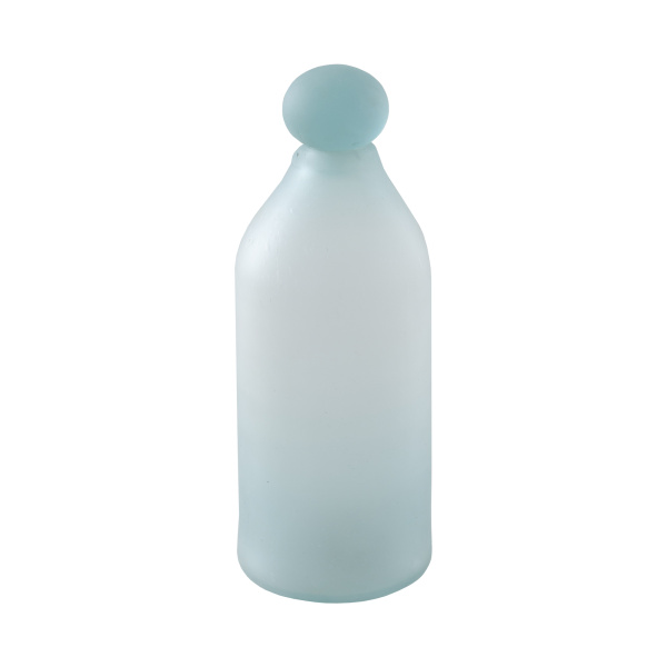 ID66325 Frosted Glass Bottle, Small