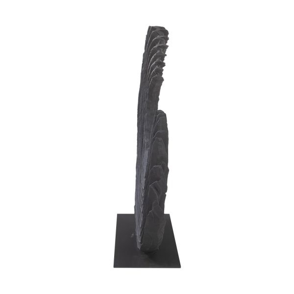 Phillips Collection Th103476 Swoop Tabletop Sculpture Black Wood Large 03