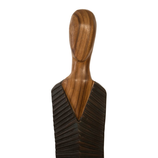 Th96241 Vested Male Sculpture Medium Chamcha Natural Black Copper3