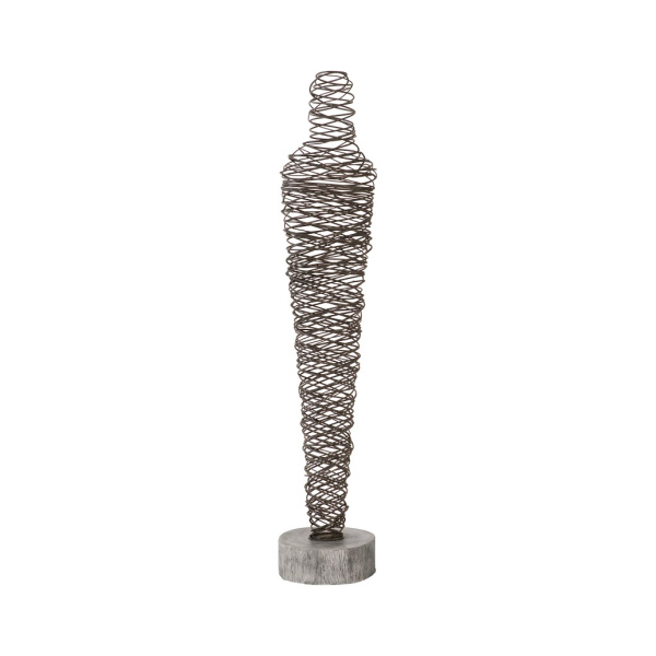 TH97698 Abstract Wire Man Floor Sculpture, SM