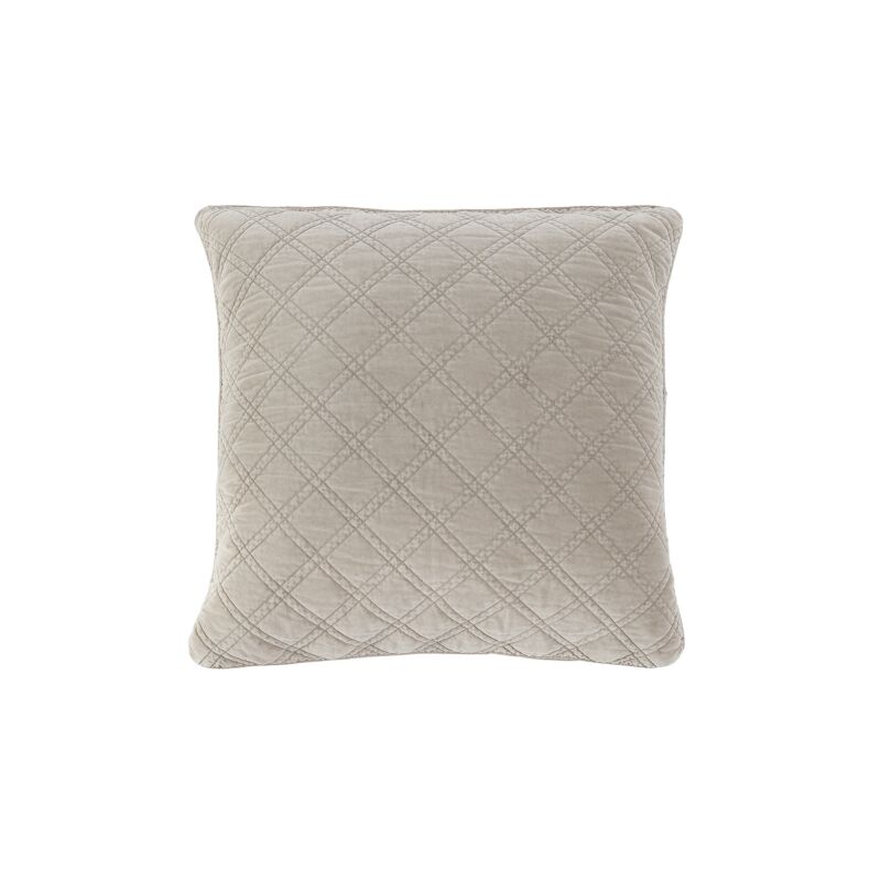 Brussels Taupe Euro Sham